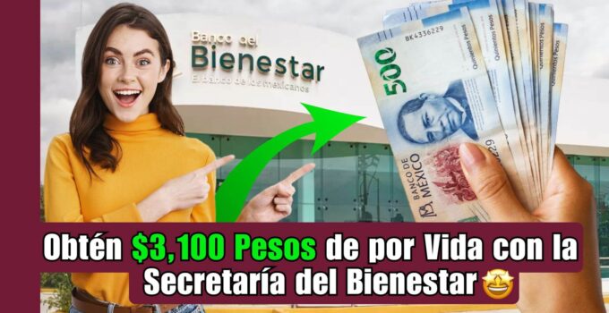 Cómo Obtener $3100 Pesos de por Vida con la Secretaría del Bienestar: Requisitos y Procedimiento